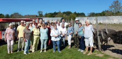 07.09.2023 Besuch der Strauenfarm Remagen und danach Rheinschifffahrt von Remagen nach Bonn