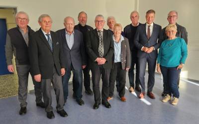 14.02.2023 Empfang des Brgermeisters Christoph Tesche mit Vortrag und Kaffeetrinken