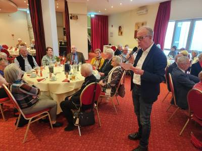 06.12.2022 Weihnachtsfeier in der Residenz mit Moderator Altbrgermeister Wolfgang Pantfrder