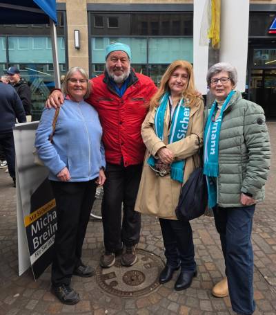 22.02.25 Bundestagswahlkampf
Foto: Gabi Kolecki