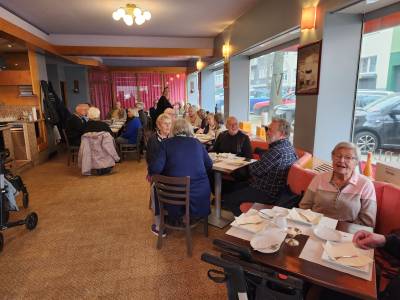 11.03.25 Danach wie immer: Kaffee + Kuchen