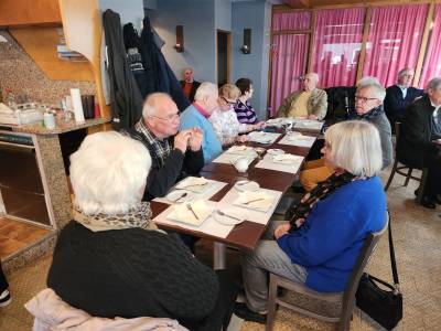 11.03.25 Danach wie immer: Kaffee + Kuchen