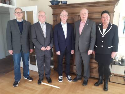 Gratulation zum 75. Geburtstag von Wolfgang Pantfrder 